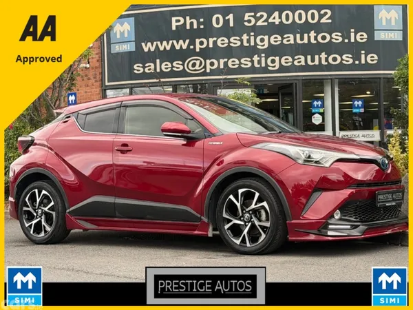 Toyota C-HR Hatchback, Petrol Hybrid, 2017, Red