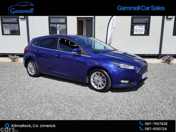 Ford Focus Hatchback, Diesel, 2018, Blue