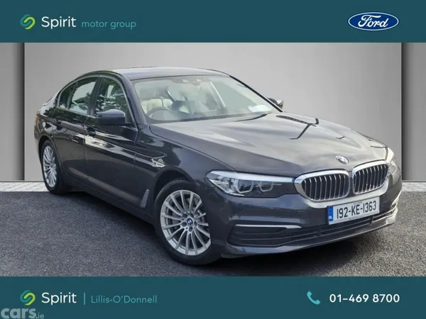 BMW 5-Series Saloon, Petrol Plug-in Hybrid, 2019, Grey