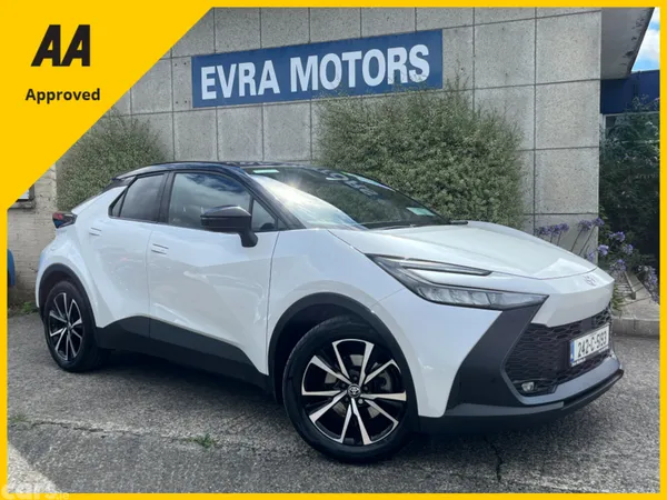 Toyota C-HR SUV, Petrol Plug-in Hybrid, 2024, White
