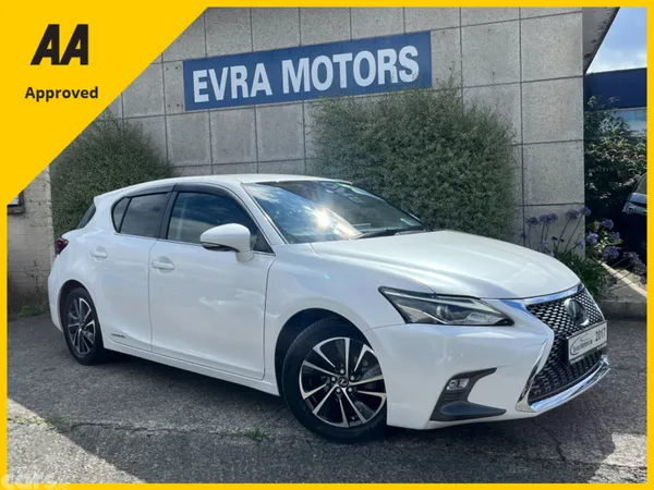 Lexus CT Hatchback, Petrol Hybrid, 2017, White
