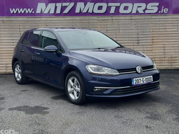 Volkswagen Golf Hatchback, Petrol, 2017, Blue