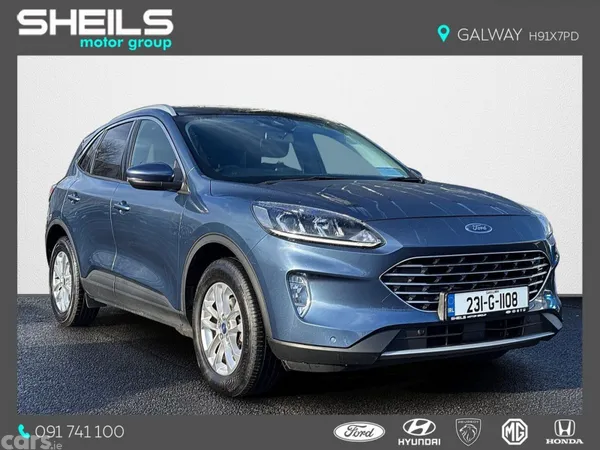 Ford Kuga SUV, Petrol Plug-in Hybrid, 2023, Blue