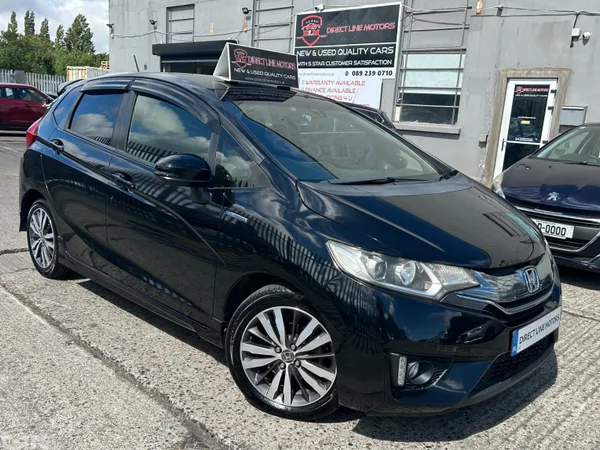 Honda Fit Hatchback, Petrol Hybrid, 2015, Black