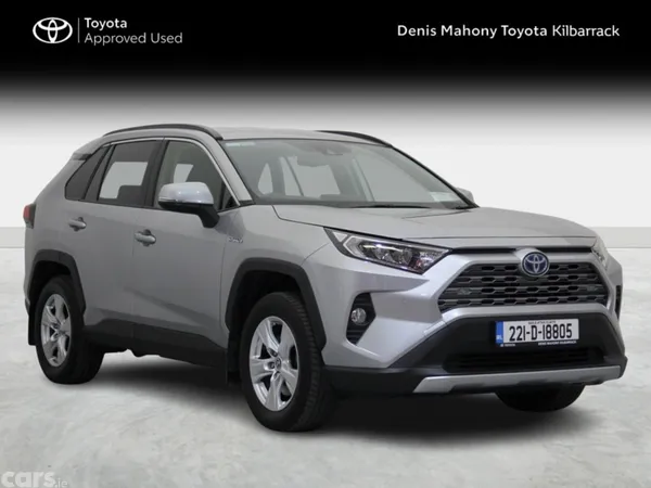 Toyota RAV4 SUV, Petrol Hybrid, 2022, Grey