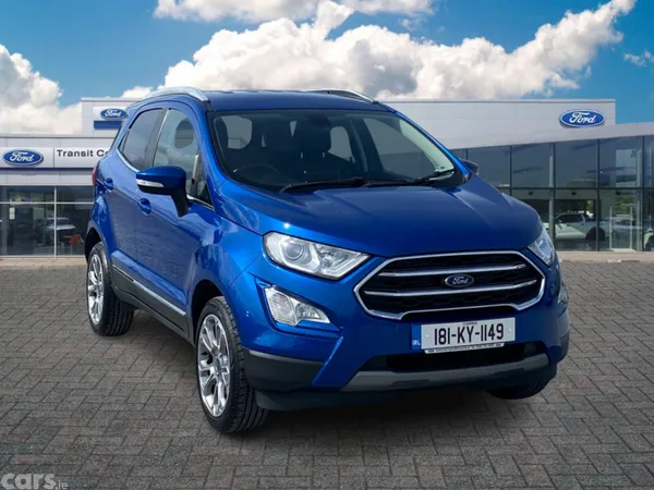 Ford EcoSport Hatchback, Petrol, 2018, Blue
