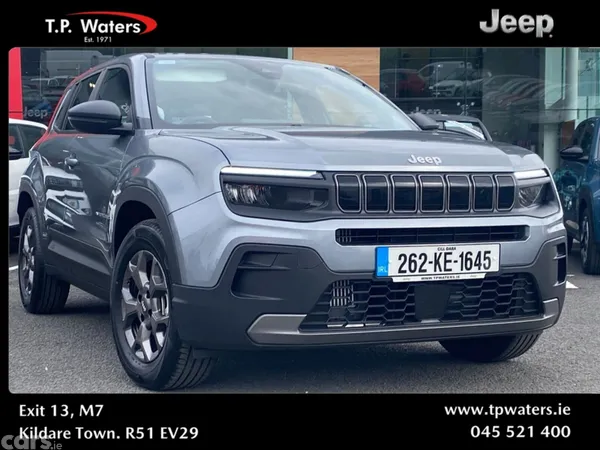 Jeep Avenger Hatchback, Petrol, 2026, Grey
