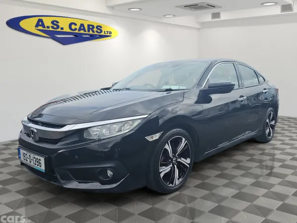 Honda Civic Saloon, Petrol, 2019, Black