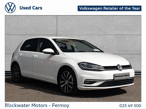 Volkswagen Golf Hatchback, Petrol, 2019, White
