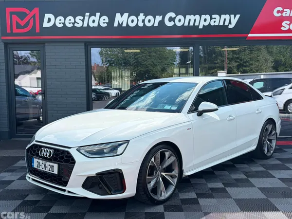 Audi A4 Saloon, Diesel, 2021, White