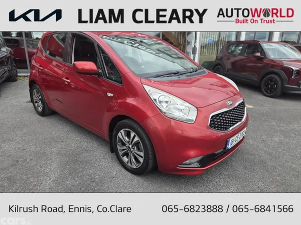 Kia Venga MPV, Diesel, 2016, Red