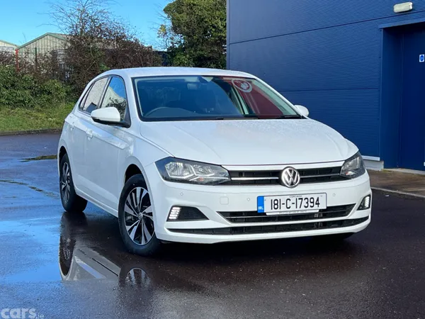 Volkswagen Polo Hatchback, Petrol, 2018, White