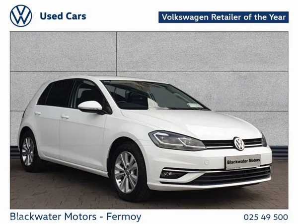 Volkswagen Golf Hatchback, Petrol, 2017, White