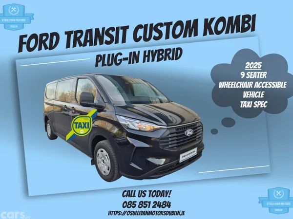 Ford Transit Custom MPV, Petrol Plug-in Hybrid, 2025, Other