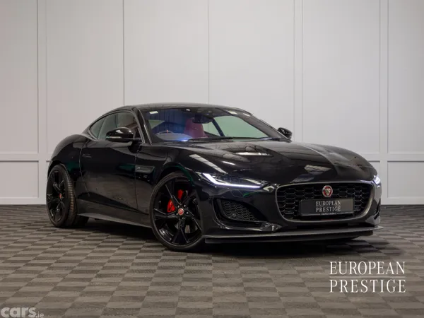 Jaguar F-Type Coupe, Petrol, 2021, Black