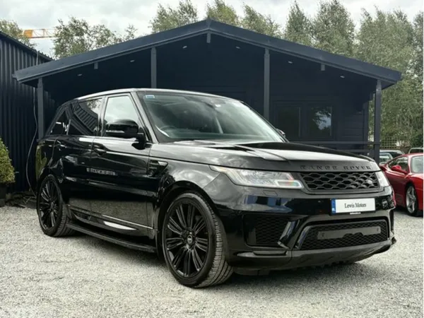 Land Rover Range Rover Sport SUV, Petrol Plug-in Hybrid, 2021, Black