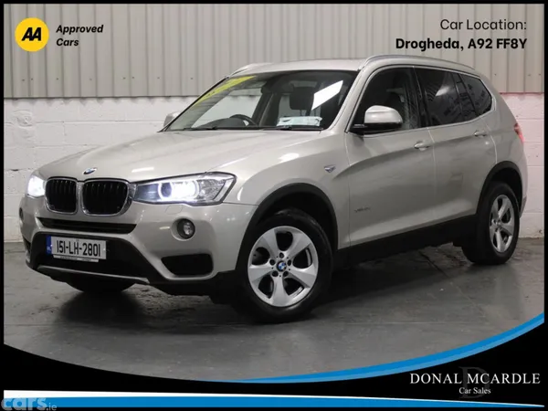 BMW X3 SUV, Diesel, 2015, Silver