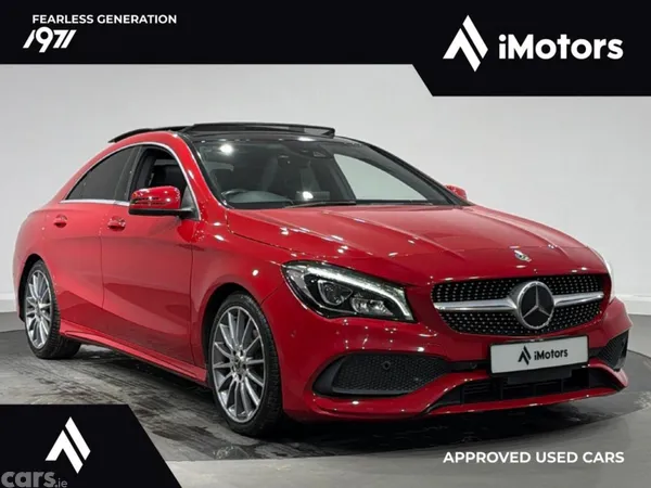 Mercedes-Benz CLA Saloon, Petrol, 2019, Red
