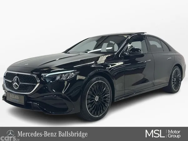 Mercedes-Benz E-Class Saloon, Petrol Plug-in Hybrid, 2026, Black