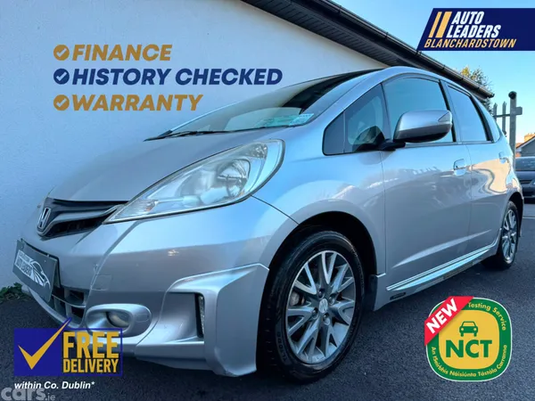 Honda Fit Hatchback, Petrol Hybrid, 2012, Silver