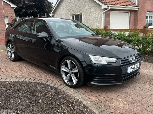 Audi A4 Saloon, Diesel, 2017, Black