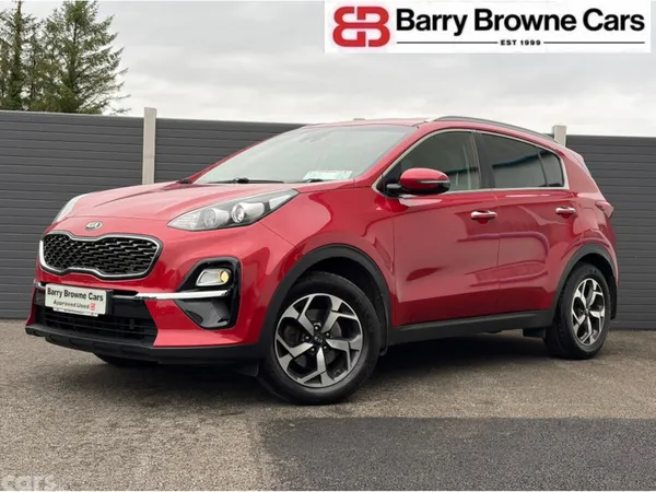 Kia Sportage MPV, Diesel, 2020, Red