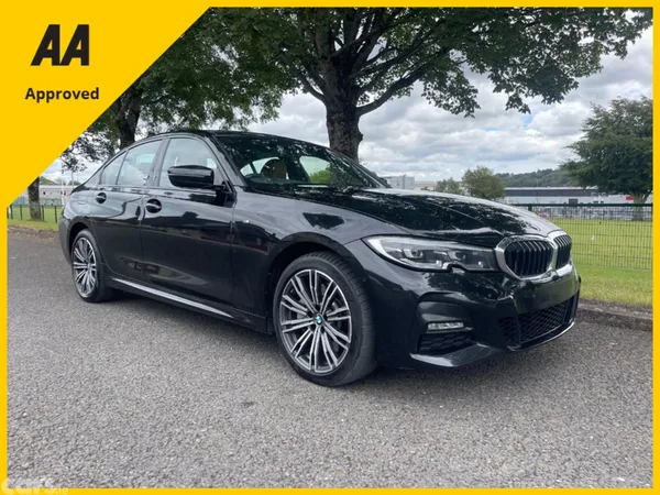 BMW 3-Series Saloon, Petrol Plug-in Hybrid, 2020, Black
