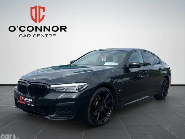 BMW 5-Series Saloon, Petrol Plug-in Hybrid, 2021, Black