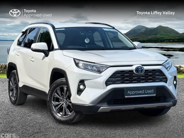 Toyota RAV4 SUV, Petrol Hybrid, 2022, White
