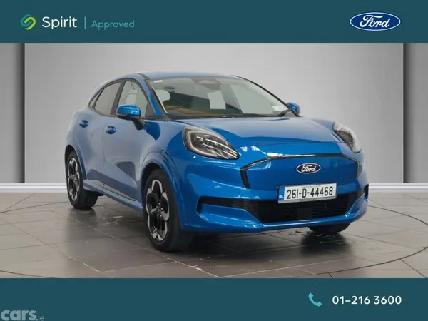 Ford Puma MPV, Electric, 2026, Blue