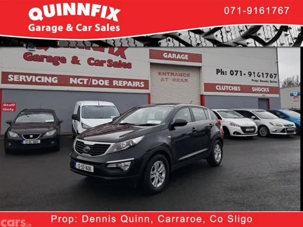 Kia Sportage Estate, Diesel, 2012, Black