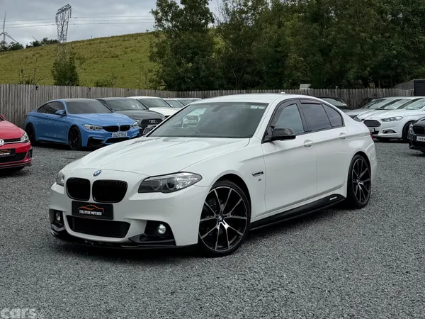 BMW 5-Series Saloon, Diesel, 2016, White