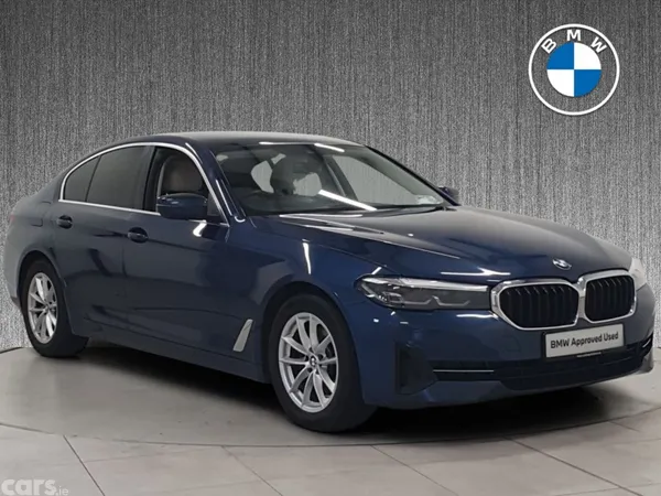 BMW 5-Series Saloon, Diesel, 2021, Blue