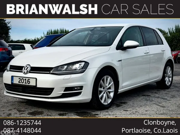 Volkswagen Golf Hatchback, Petrol, 2016, White