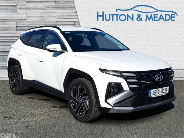 Hyundai Tucson SUV, Petrol Plug-in Hybrid, 2025, White