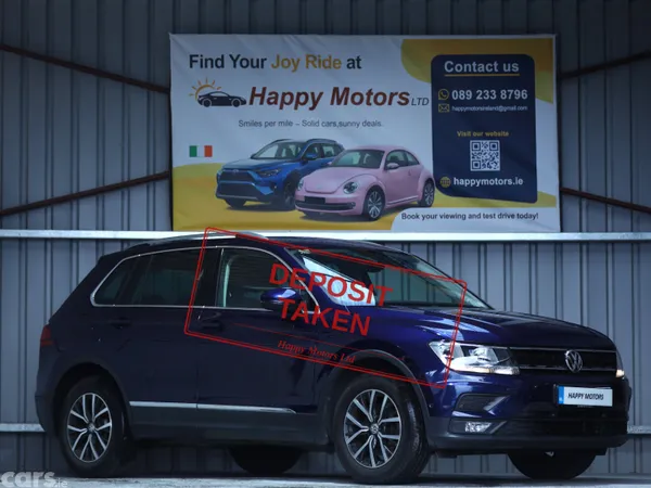Volkswagen Tiguan SUV, Petrol, 2020, Blue