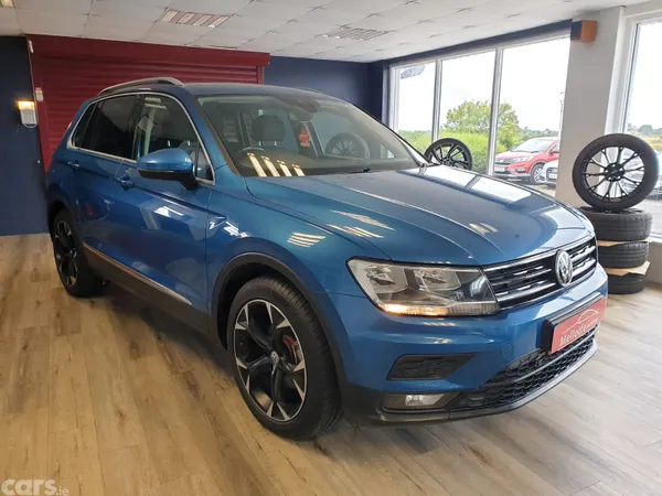 Volkswagen Tiguan SUV, Diesel, 2019, Blue