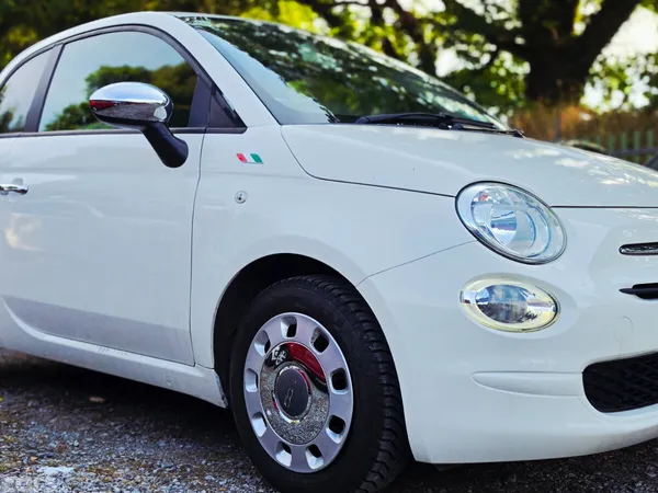 Fiat 500 Hatchback, Petrol, 2019, White