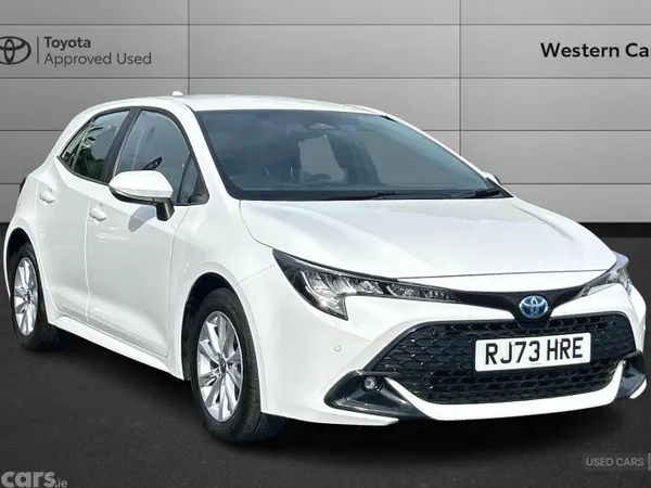 Toyota Corolla Hatchback, Petrol Hybrid, 2023, White