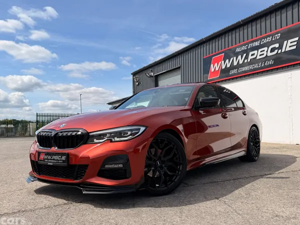 BMW 3-Series Saloon, Diesel Hybrid, 2022, Orange