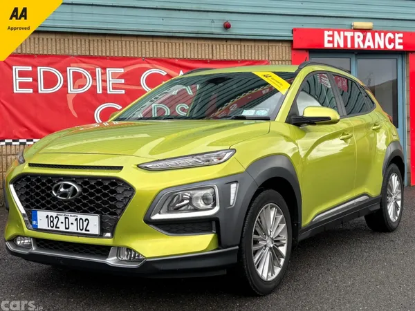 Hyundai KONA MPV, Petrol, 2018, Green