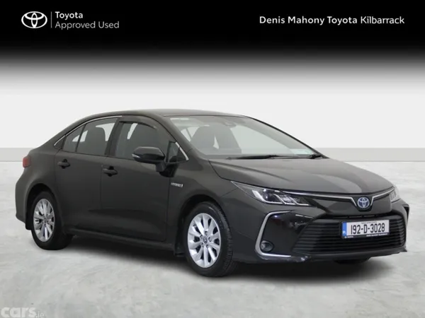 Toyota Corolla Saloon, Petrol Hybrid, 2019, Black
