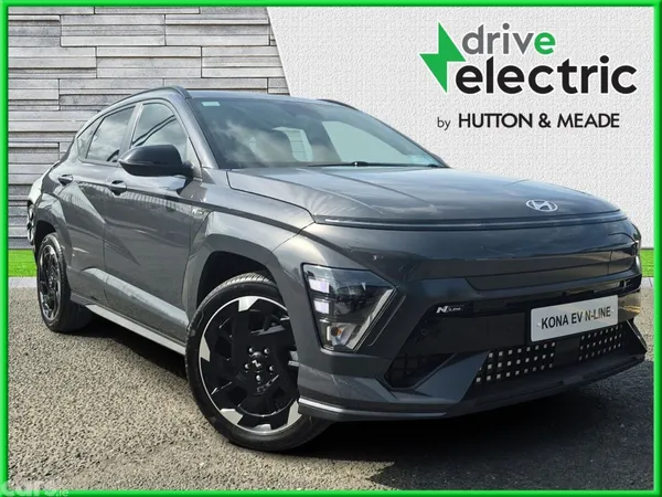 Hyundai KONA SUV, Electric, 2026, Grey