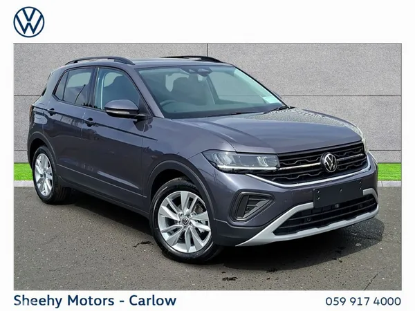 Volkswagen T-Cross SUV, Petrol, 2027, Grey