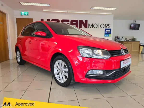 Volkswagen Polo Hatchback, Petrol, 2017, Red