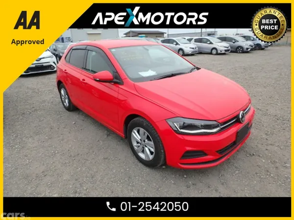 Volkswagen Polo Hatchback, Petrol, 2019, Red
