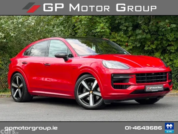 Porsche Cayenne SUV, Petrol Plug-in Hybrid, 2025, Red