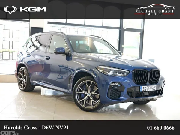 BMW X5 SUV, Petrol Plug-in Hybrid, 2021, Blue