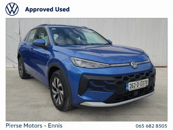 Volkswagen T-Roc SUV, Petrol, 2026, Blue