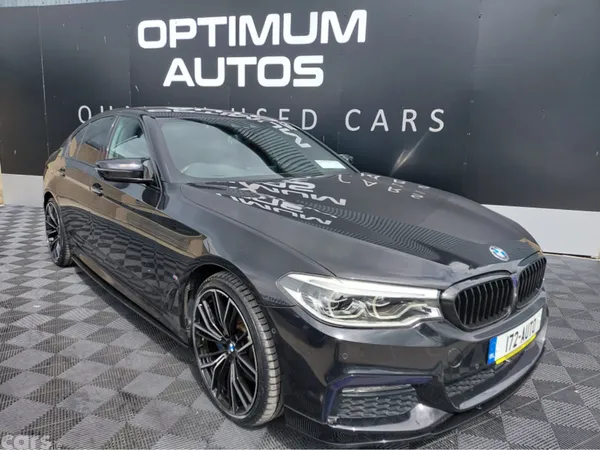 BMW 5-Series Saloon, Petrol Plug-in Hybrid, 2017, Black